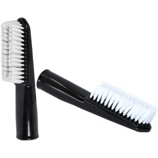 Ručná jemná kefa na čistenie oblečenia, kníh a poličiek. Určené pre centrálne vysávače a centrálne vysávanie.